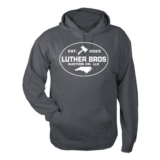 LBAC Fleece Hooded Sweatshirt Charcoal